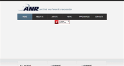 Desktop Screenshot of anrrecords.com